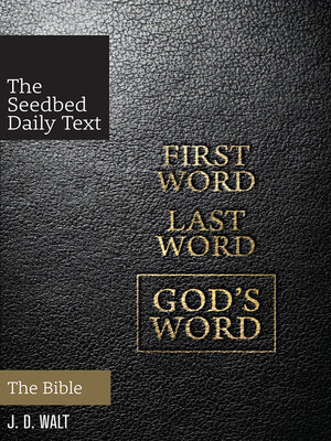 cover image of First Word. Last Word. God's Word.: the Bible